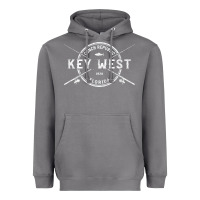 Storm key west fl vintage crossed fishing rods t shirt Heavyweight Hoodie - linhVisuals
