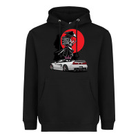 Black jdm nsx car tuning japan samurai drift import pullover hoodie Heavyweight Hoodie - linhVisuals