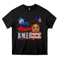 Black little mister america black boy Heavy Core Tee - CowGirlArtShop