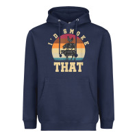 Navy id smoke that funny smoked pork meat lover bbq gift barbecue t shirt Heavyweight Hoodie - linhVisuals