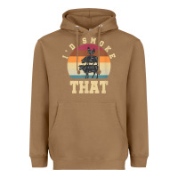 Toasted Coconut id smoke that funny smoked pork meat lover bbq gift barbecue t shirt Heavyweight Hoodie - linhVisuals
