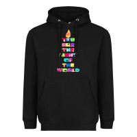 Black light of the world godspell inspired musical theater t shirt Heavyweight Hoodie - linhVisuals