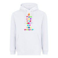 White light of the world godspell inspired musical theater t shirt Heavyweight Hoodie - linhVisuals