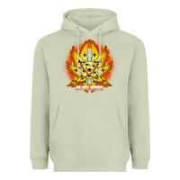 Matcha biblically accurate angel meme ophanim be not afraid t shirt Heavyweight Hoodie - linhVisuals