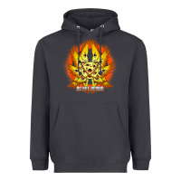 Smoke biblically accurate angel meme ophanim be not afraid t shirt Heavyweight Hoodie - linhVisuals
