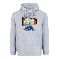 Heather Grey anthrax – persistence of time 30th anniversary tank top Heavyweight Hoodie - linhVisuals