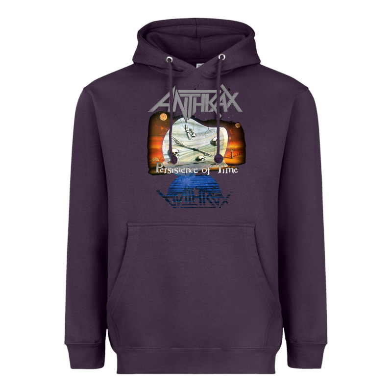 Anthrax – Persistence Of Time 30th Anniversary Tank Top Heavyweight Hoodie by linhVisuals | Teevron