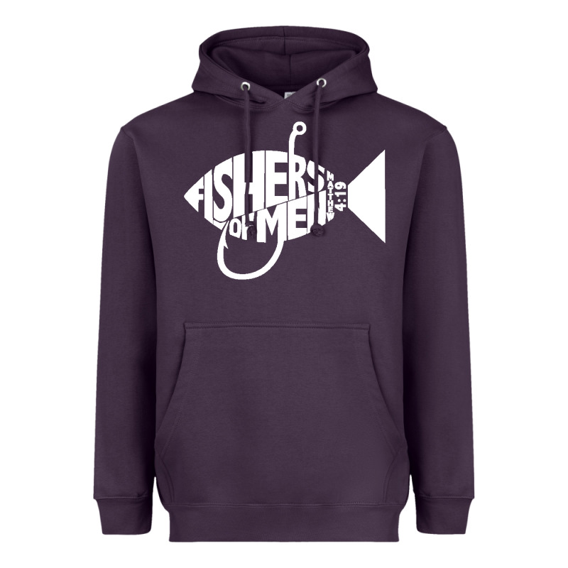Matching Church Christian Group Bible Verse Fishers Of Men Pullover Ho Heavyweight Hoodie by linhVisuals | Teevron