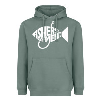 Sage matching church christian group bible verse fishers of men pullover ho Heavyweight Hoodie - linhVisuals