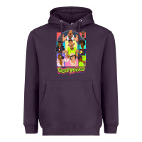 Plum The Fresh Prince of Bel-Air Heavyweight Hoodie - linhVisuals