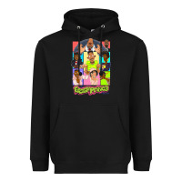 Black The Fresh Prince of Bel-Air Heavyweight Hoodie - linhVisuals