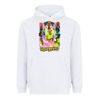 White The Fresh Prince of Bel-Air Heavyweight Hoodie - linhVisuals