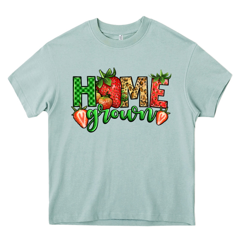 Howe Grown Strawberries Heavy Core Tee by Jasminsmagicworld | Teevron
