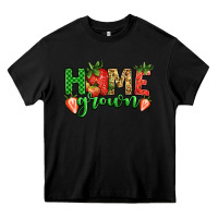 Black howe grown strawberries Heavy Core Tee - Jasminsmagicworld
