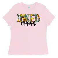 Bubblegum Pink Inked Mama Ladies Tee - CowCowDesign