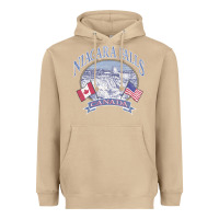 Mushroom americana niagara falls scene canada america flags sweatshirt Heavyweight Hoodie - linhVisuals