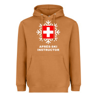 Meerkat après ski instructor sweatshirt Heavyweight Hoodie - linhVisuals