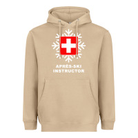 Mushroom après ski instructor sweatshirt Heavyweight Hoodie - linhVisuals
