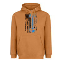 Meerkat american flag gym and fitness  weight lifting gift t shirt Heavyweight Hoodie - linhVisuals