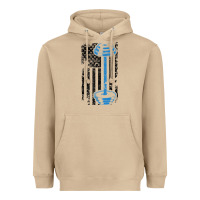 Mushroom american flag gym and fitness  weight lifting gift t shirt Heavyweight Hoodie - linhVisuals