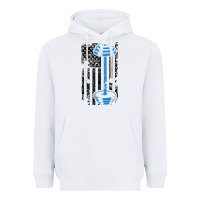 White american flag gym and fitness  weight lifting gift t shirt Heavyweight Hoodie - linhVisuals
