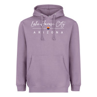 Lavender lake havasu city, arizona pullover hoodie Heavyweight Hoodie - linhVisuals