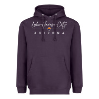 Plum lake havasu city, arizona pullover hoodie Heavyweight Hoodie - linhVisuals