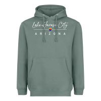Sage lake havasu city, arizona pullover hoodie Heavyweight Hoodie - linhVisuals