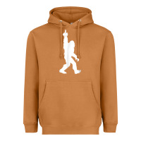 Meerkat funny bigfoot middle finger for squatch believers t shirt Heavyweight Hoodie - linhVisuals