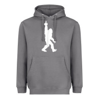Storm funny bigfoot middle finger for squatch believers t shirt Heavyweight Hoodie - linhVisuals