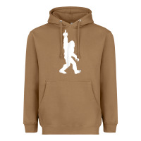 Toasted Coconut funny bigfoot middle finger for squatch believers t shirt Heavyweight Hoodie - linhVisuals