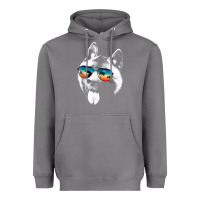 Storm american akita shirts with glasses sunglasses retro style t shirt Heavyweight Hoodie - linhVisuals