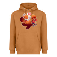 Meerkat turning red Merch Heavyweight Hoodie - linhVisuals