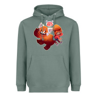 Sage turning red Merch Heavyweight Hoodie - linhVisuals