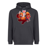 Smoke turning red Merch Heavyweight Hoodie - linhVisuals