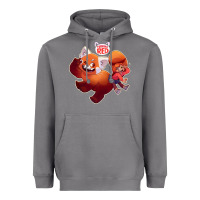 Storm turning red Merch Heavyweight Hoodie - linhVisuals