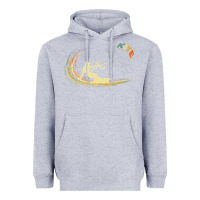Heather Grey kite kiteboarding kiting kitesurfing kitesurf gift premium t shirt Heavyweight Hoodie - linhVisuals