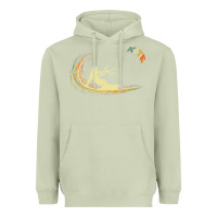 Matcha kite kiteboarding kiting kitesurfing kitesurf gift premium t shirt Heavyweight Hoodie - linhVisuals