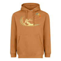 Meerkat kite kiteboarding kiting kitesurfing kitesurf gift premium t shirt Heavyweight Hoodie - linhVisuals