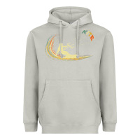 Moon Dust kite kiteboarding kiting kitesurfing kitesurf gift premium t shirt Heavyweight Hoodie - linhVisuals