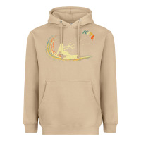Mushroom kite kiteboarding kiting kitesurfing kitesurf gift premium t shirt Heavyweight Hoodie - linhVisuals