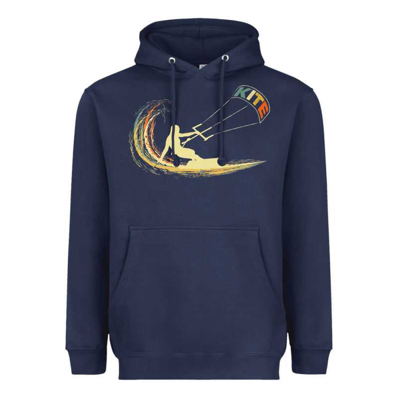 Kite Kiteboarding Kiting Kitesurfing Kitesurf Gift Premium T Shirt Heavyweight Hoodie by linhVisuals | Teevron