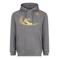 Storm kite kiteboarding kiting kitesurfing kitesurf gift premium t shirt Heavyweight Hoodie - linhVisuals