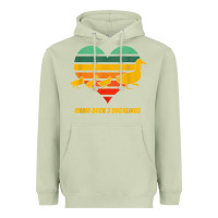 Matcha mama duck mother of 3 duckling funny mom mommy animal lover t shirt Heavyweight Hoodie - linhVisuals