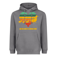 Storm mama duck mother of 3 duckling funny mom mommy animal lover t shirt Heavyweight Hoodie - linhVisuals