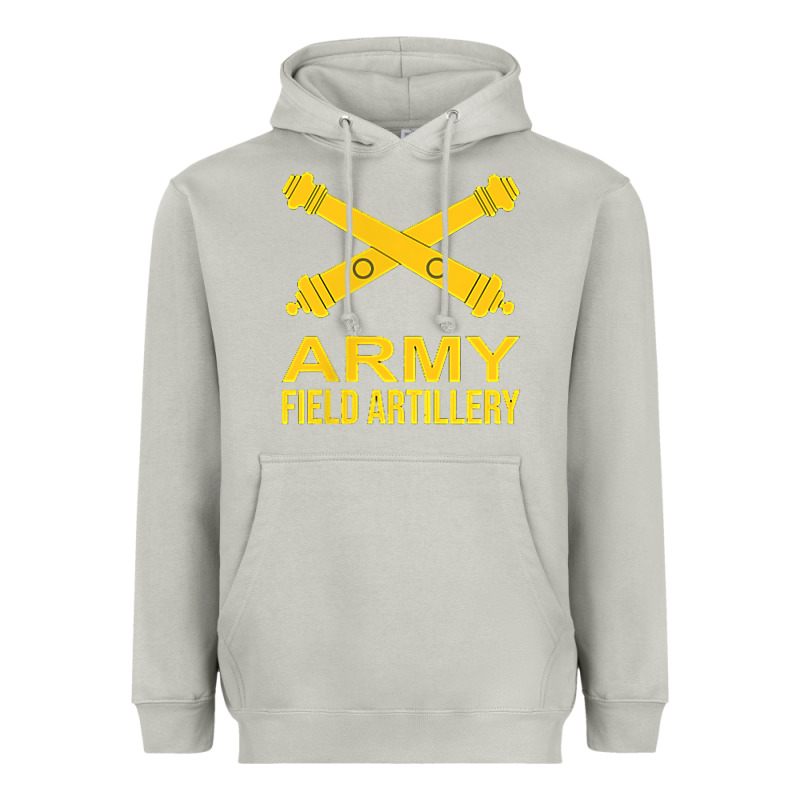 Army Field Artillery Branch Us Usa T Shirt Heavyweight Hoodie by linhVisuals | Teevron