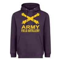 Plum army field artillery branch us usa t shirt Heavyweight Hoodie - linhVisuals