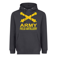 Smoke army field artillery branch us usa t shirt Heavyweight Hoodie - linhVisuals