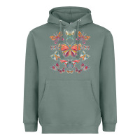 Sage butterfly breeds butterfly t shirt Heavyweight Hoodie - linhVisuals