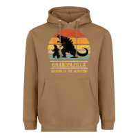 Toasted Coconut mens grandpazilla grandpa of monsters retro halloween christmas t shir Heavyweight Hoodie - linhVisuals